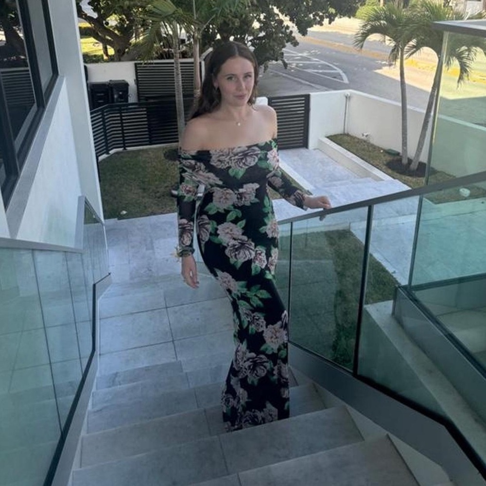 ASTR The Label Floral Dress from Anthropologie Size Small